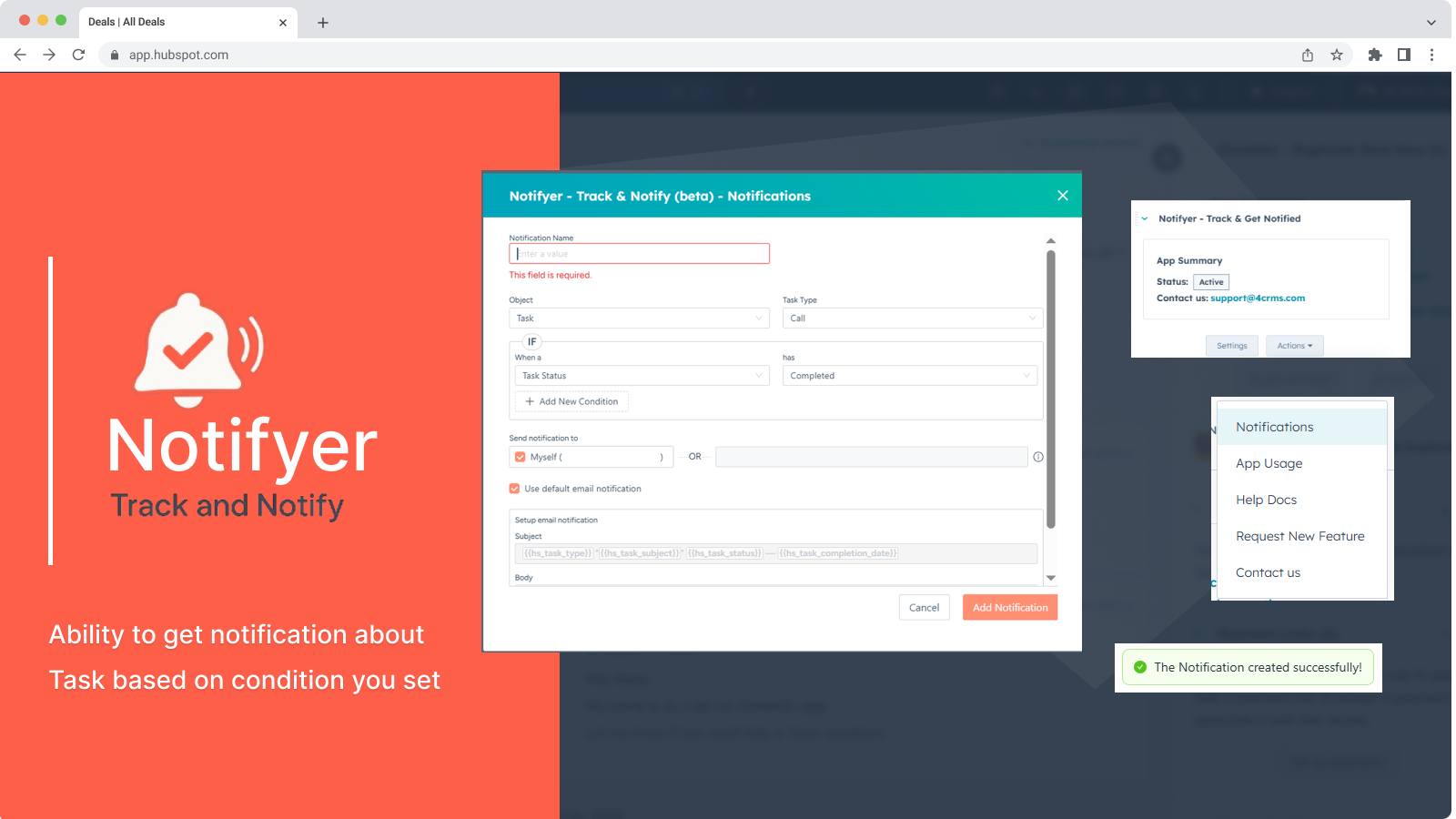 Notifyer -  Track & Get Notified