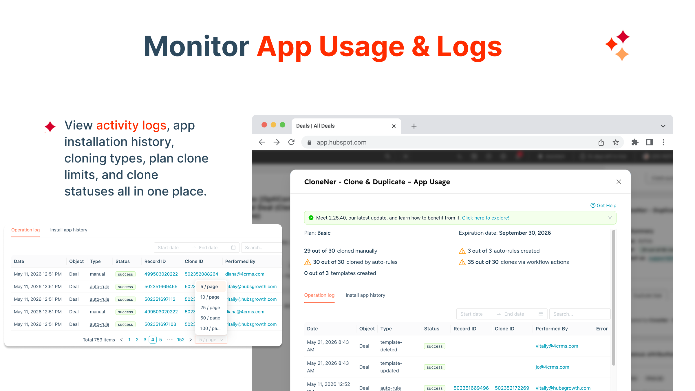 Monitor App Usage