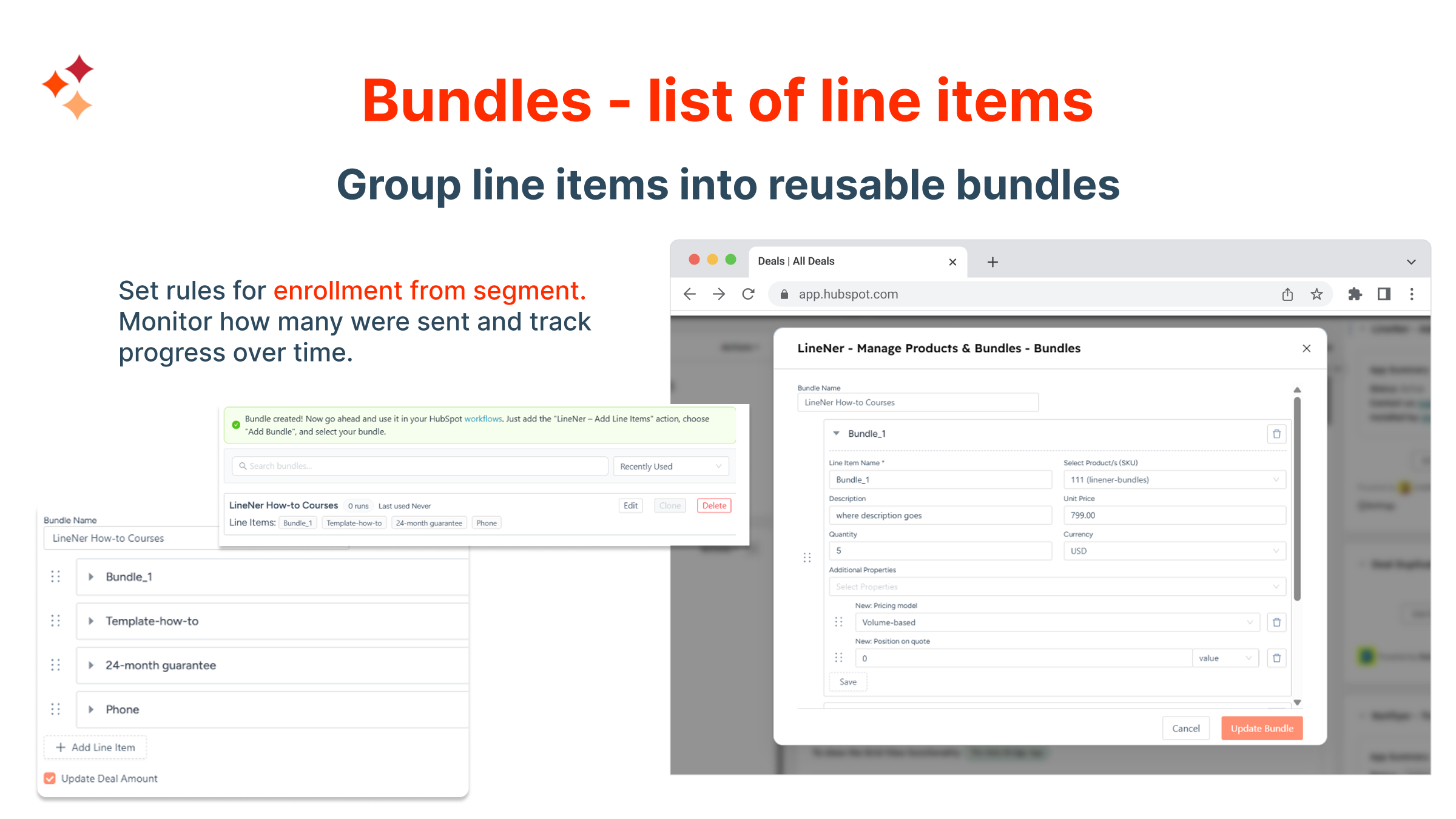 Bundles - Add Multiple Line Items in One Step