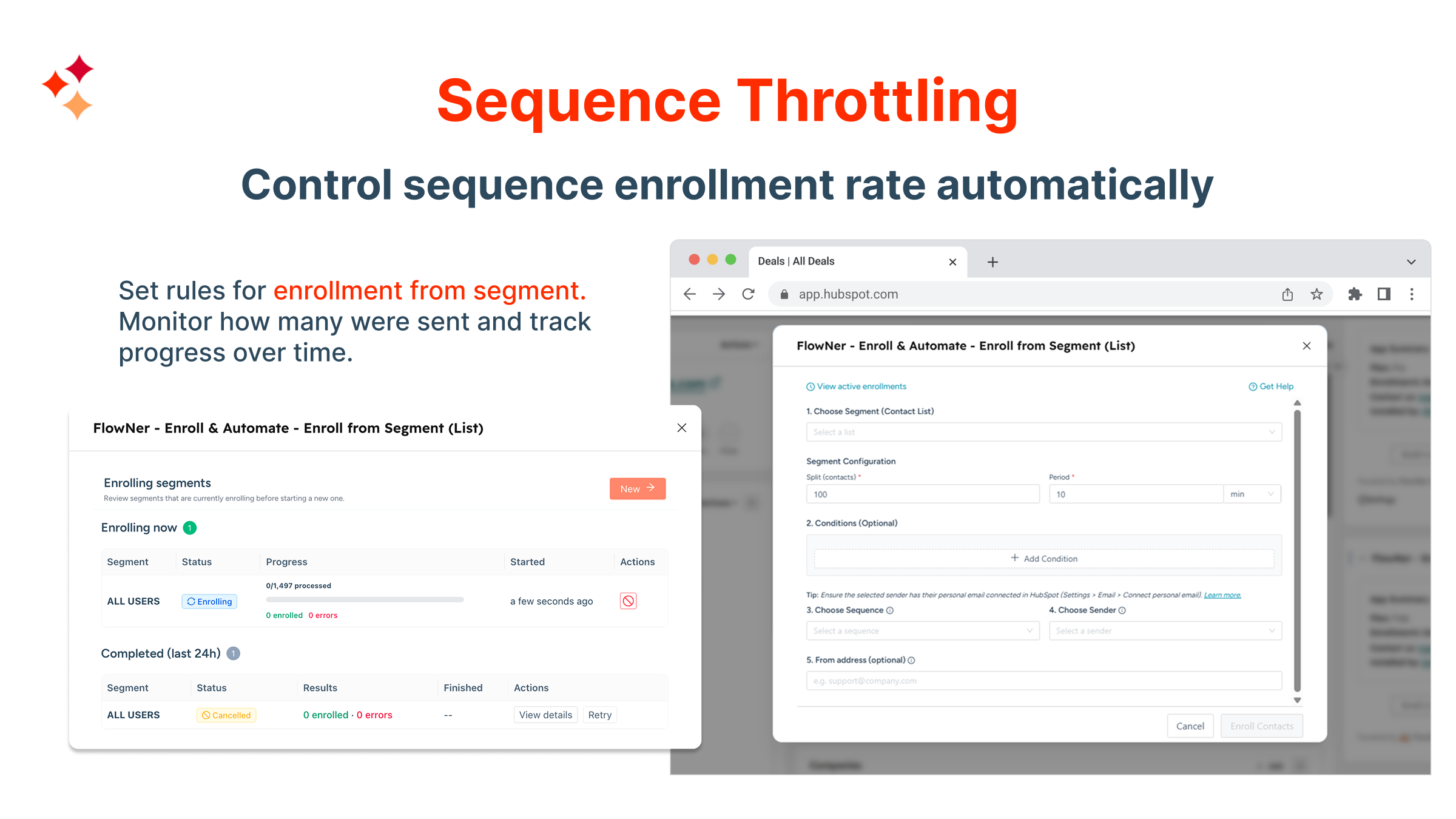 Sequence Throttling & Pacing