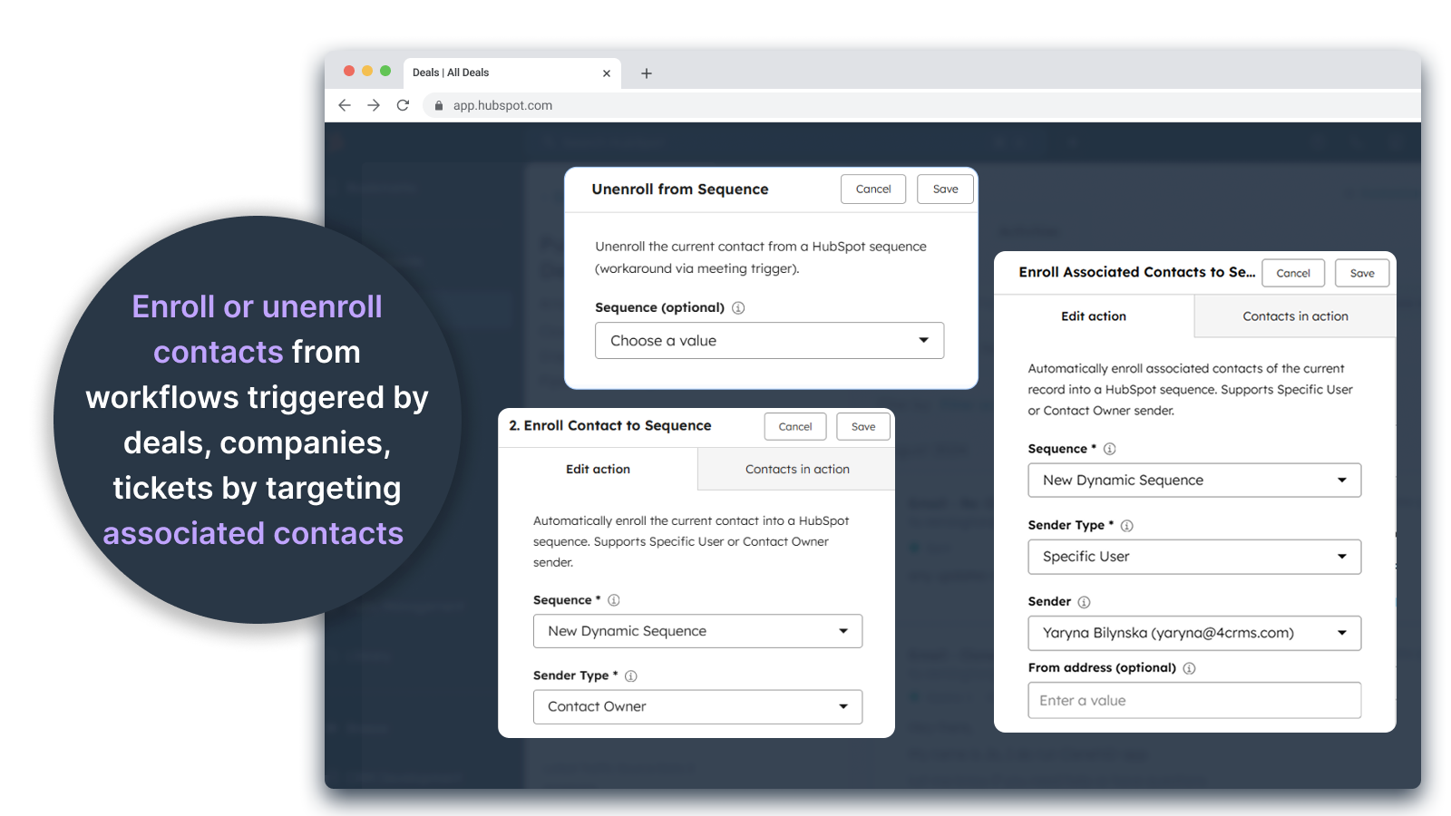 Works Across HubSpot Objects