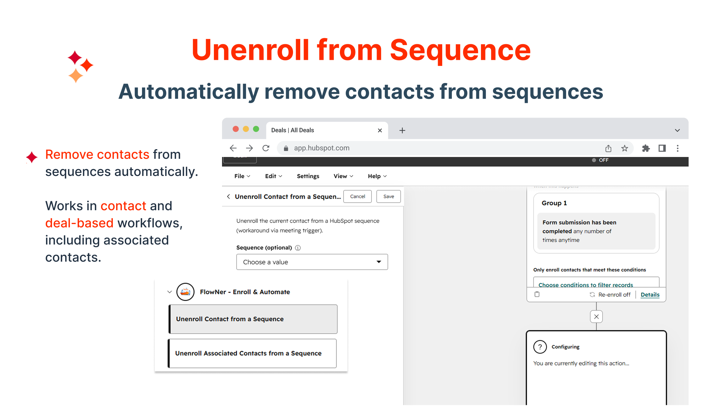 Automatic Sequence Unenrollment
