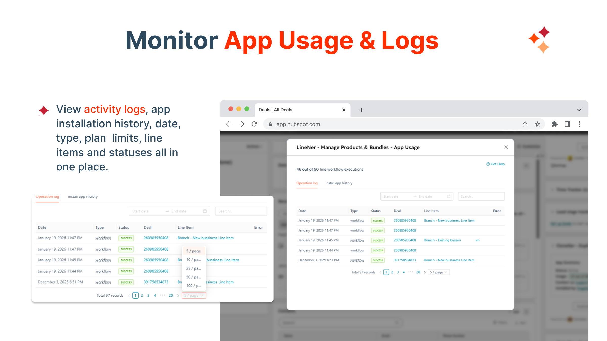 App Usage - Control Your Workflow Runs